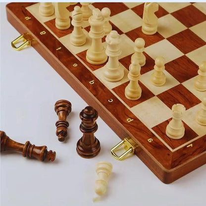 Classic Traditional Wooden Chess Set