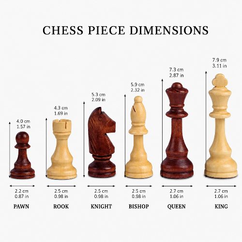 Classic Traditional Wooden Chess Set