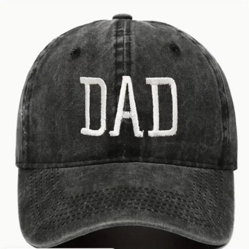 DAD & MOM Embroidered Baseball Cap