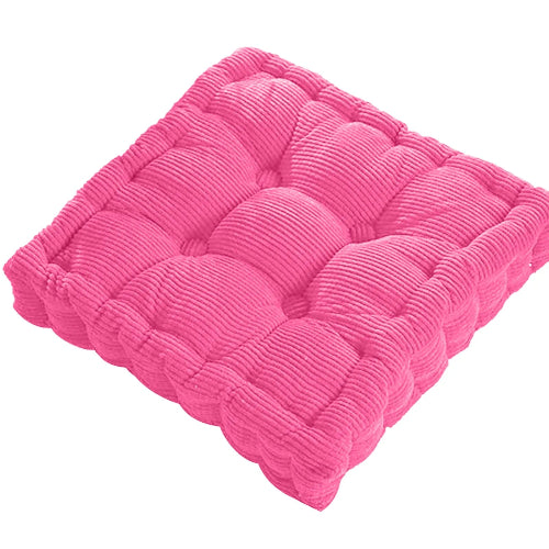Plush Square Colorful Throw Cushions
