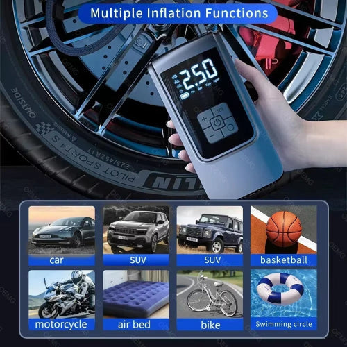 Portable & Rechargeable Tyre Air Pump