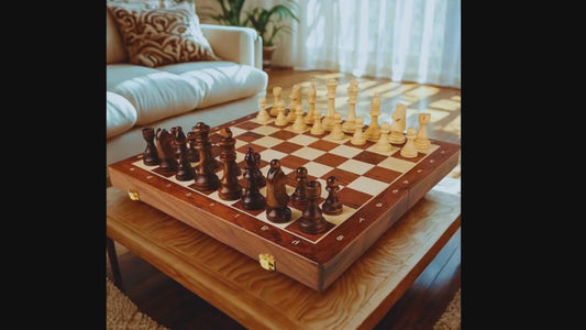 Classic Traditional Wooden Chess Set